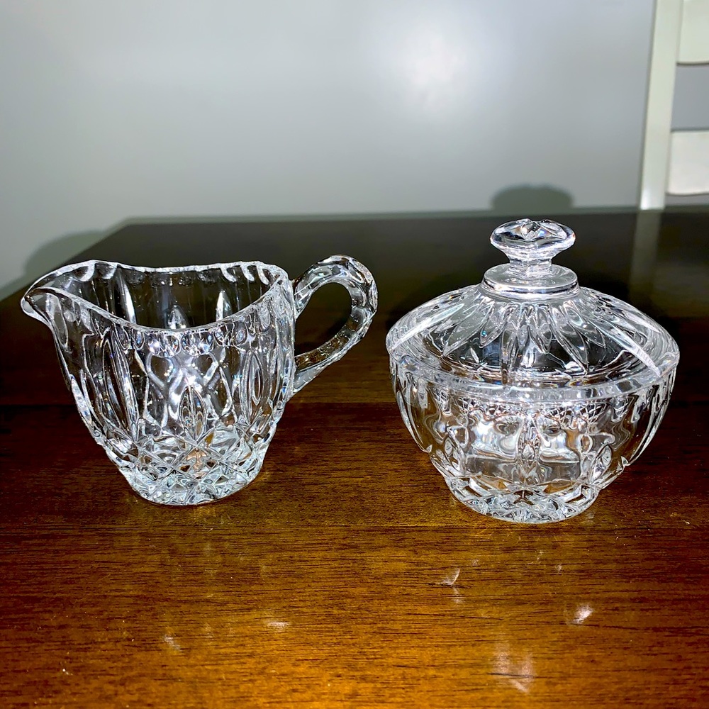 Gorham sugar and creamer set